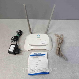 Мережне обладнання Wi-Fi і Bluetooth Б/У TP-Link TL-WR840N. Київ. фото 1 Мережне обладнання Wi-Fi і Bluetooth Б/У TP-Link TL-WR840N. Київ. фото 1