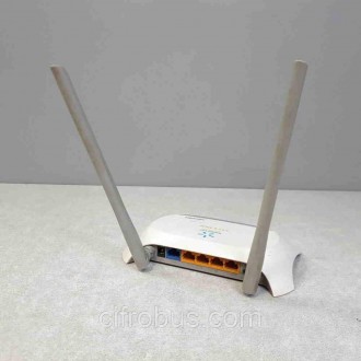 Wi-Fi-роутер, стандарт Wi-Fi: 802.11, макс. швидкість: 300 Мбіт/с, Комутатор 4xL. . фото 4