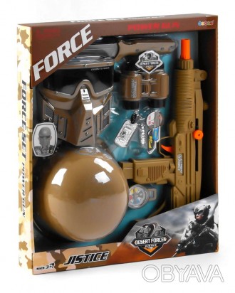 Игровой набор военного Force Justice арт. 36110
Набор, с которым ребенок сможет . . фото 1