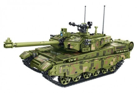 Конструктор-танк ТМ Sembo block (1144 детали) арт. 105751
С помощью деталей данн. . фото 3
