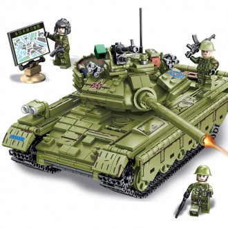 Конструктор-танк ТМ Sembo block (812 деталей) арт. 105682
С помощью деталей данн. . фото 3