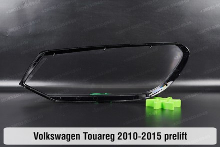 Скло на фару VW Volkswagen Touareg (2010-2014) II покоління дорестайлінг праве.
. . фото 3