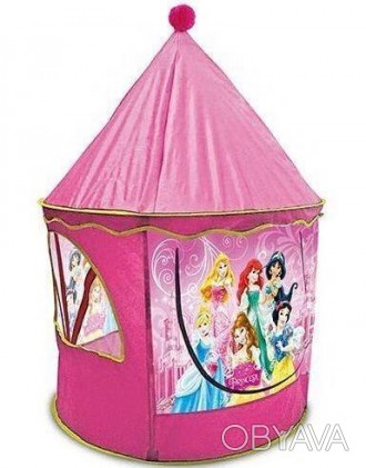 Детская палатка-шатер "Принцессы" арт. 8011 P
Шатер украшен яркими изображениями. . фото 1