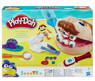 Пластилин Play-Doh "Мистер Зубастик" 
Набор для творчества с пластилином Play-Do. . фото 3