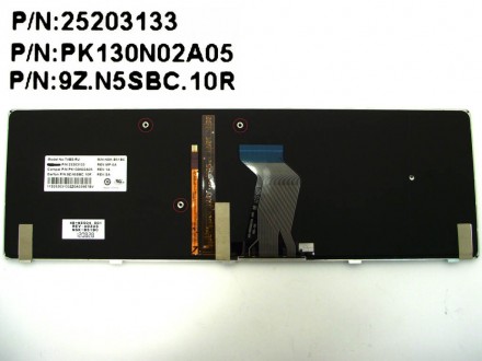 Новая клавиатура для ноутбука Lenovo Y580 
красного цвета, с рус буквами.
 
совм. . фото 3