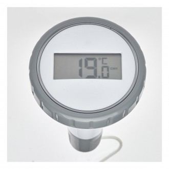 Термометр для бассейна TFA 30.3240.10 серый
Особенности:
Для беспроводной переда. . фото 3