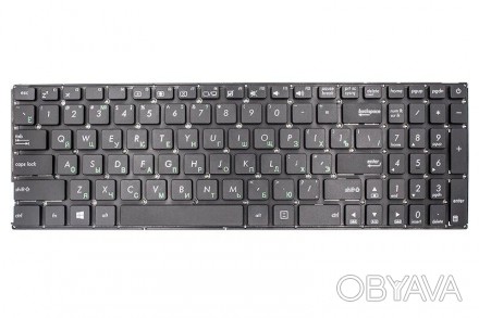 Клавіатура для ноутбука ASUS X540 series чорний, без фрейма
Особливості:
- Ідеал. . фото 1