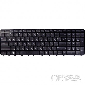 Клавіатура для ноутбука HP Envy/Pavilion M6-1000, M6-1045DX чoрний, чoрний фрейм. . фото 1