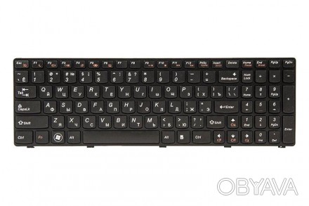 Клавіатура для ноутбука IBM/LENOVO G580, N580 з рамкою 
Особливості:
- Ідеальна . . фото 1