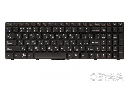 Клавіатура для ноутбука IBM/LENOVO B570, B590, V570, V580, Z575 з рамкою
Особлив. . фото 1