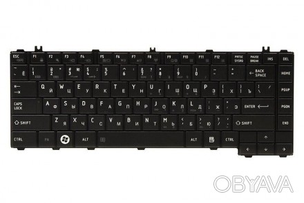 Клавіатура для ноутбука TOSHIBA Satellite L600
Особливості:
- Ідеальна посадка к. . фото 1