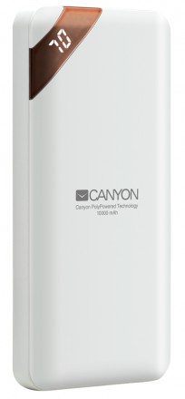 Универсальная мобильная батарея 10000 mAh Canyon CNE-CPBP10W
 
 
	
	
	
	
	
	
 
	. . фото 7