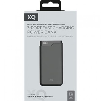 Внешний аккумулятор Xqisit Premium Powerbank 12000 mAh PD + QC 3.0
 
Тип - внешн. . фото 4