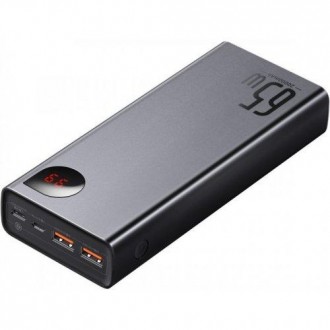 
Мобильная батарея Baseus Adaman Metal 20000mAh, PD 65W, USB-C, 2xUSB QC 3.0
 
B. . фото 5