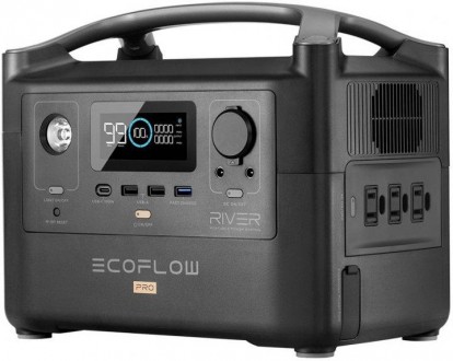 
Зарядная станция EcoFlow RIVER Pro (EFRIVER600PRO)
Два выхода переменного тока . . фото 3