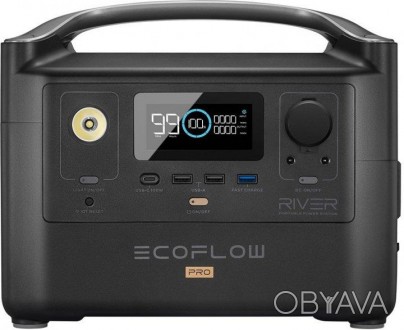 
Зарядная станция EcoFlow RIVER Pro (EFRIVER600PRO)
Два выхода переменного тока . . фото 1