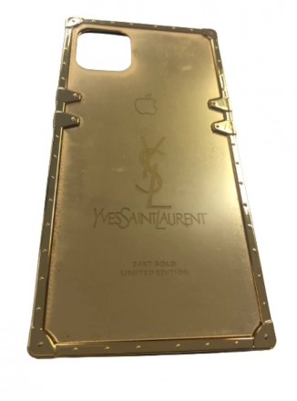 YSL Glass case Yves Saint Laurent чехол для iPhone на айфон. . фото 2