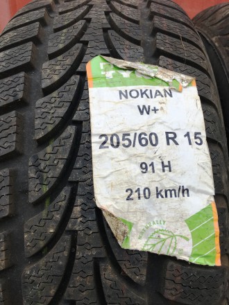 Продам НОВЫЕ зимние шины Nokian:
205/60R15 91H W+ (WR) Nokian (Индонезия) - 125. . фото 3