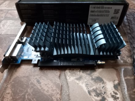 Asus PCI-Ex GeForce GT 1030 2GB GDDR5 (DVI, HDMI) (GT1030-SL-2G-BRK)
Видеокарта. . фото 5