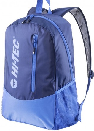 Городской рюкзак Hi-Tec Danube синий на 18л MS62459
Описание:
	одно вместительно. . фото 2