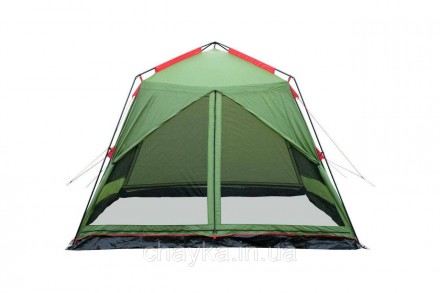Туристический шатер Tramp Lite Bungalow; 6-и местный. Удобная универсальная комп. . фото 6