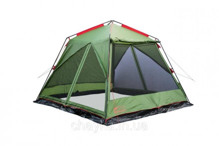 Туристический шатер Tramp Lite Bungalow; 6-и местный. Удобная универсальная комп. . фото 5