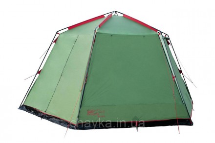 Туристический шатер Tramp Lite Mosquito; 6-и местный.Удобная универсальная компа. . фото 4