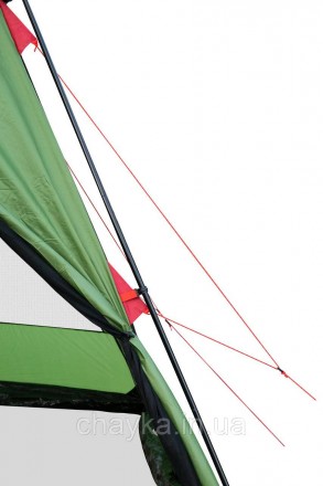 Туристический шатер Tramp Lite Mosquito; 6-и местный.Удобная универсальная компа. . фото 9