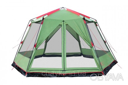 Туристический шатер Tramp Lite Mosquito; 6-и местный.Удобная универсальная компа. . фото 1