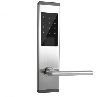 Автономный тонкий RFID замок SEVEN Lock SL-7735B состоит из накладок с ручками и. . фото 2