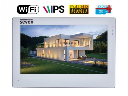 Основные принципы работы Wi-Fi видеодомофона SEVEN DP-7577 FHDW white:SEVEN DP-7. . фото 2