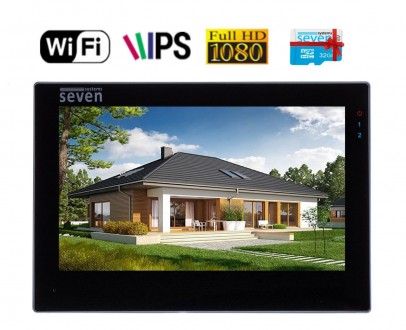 Основные принципы работы Wi-Fi видеодомофона SEVEN DP-7577 FHDW black:SEVEN DP-7. . фото 2