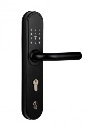 Автономный умный замок в офис или квартиру SEVEN LOCK SL-7768B black состоит из . . фото 4