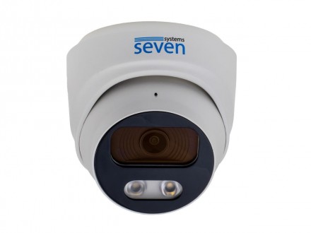 SEVEN IP-7212PA-FC – это купольная 2-х мегапиксельная Full Color IP-видеокамера . . фото 2