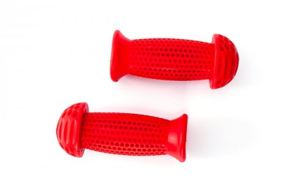 Грипсы для детского велосипеда FSK, красные. Киев. фото 1