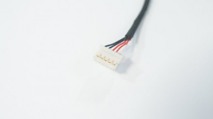 Разъем питания PJ584(Lenovo T450) кабелем. . фото 3