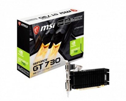 GF GT 730 2GB DDR3 MSI. Харків. фото 1 GF GT 730 2GB DDR3 MSI. Харків. фото 1