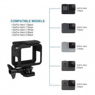 The Frame mount с помощью этой рамки достаточно легко устанавливать экшн камеру . . фото 11