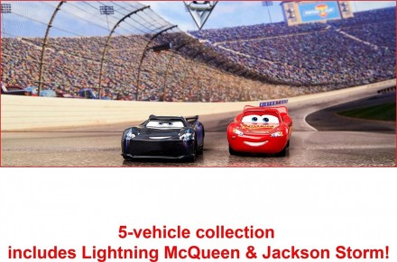 Воссоздайте историю Disney Pixars Cars с этим набором из 5 ключевых героев мульт. . фото 6