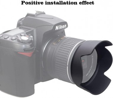 Бленда HB-69 для объективов Nikon. Использование бленды ограничивает поток боков. . фото 6