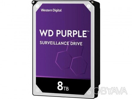 Жорсткий диск WD Purple WD81PURZ оснащений інтелектуальними технологіями регулюв. . фото 1