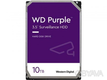 Жорсткий диск WD Purple WD102PURZ оснащений інтелектуальними технологіями регулю. . фото 1