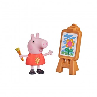 Фигурка Peppa серии "Веселые друзья" - ПЕППА С МОЛЬБЕРТОМ. Київ. фото 1 Фигурка Peppa серии "Веселые друзья" - ПЕППА С МОЛЬБЕРТОМ. Київ. фото 1