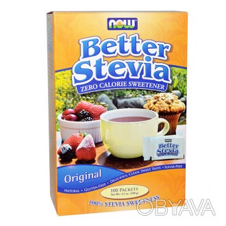 
 
NOW Better Stevia Extract – Стевия – это натуральный низкокалорийный замените. . фото 1