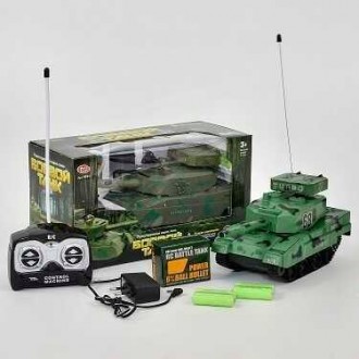УЦЕНКА2Танк на радиоуправлении 9344 "Play Smart", 2 цвета, стреляет пулями, на . Харків. фото 1 УЦЕНКА2Танк на радиоуправлении 9344 "Play Smart", 2 цвета, стреляет пулями, на . Харків. фото 1
