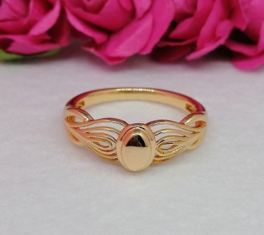 Оригинальное позолоченное женское кольцо. Медицинское золото
Бренд: Xuping
Основ. . фото 5