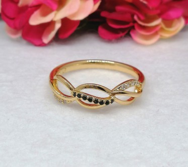Стильное позолоченное женское кольцо. Медицинское золото
Бренд: Xuping
Основа : . . фото 4
