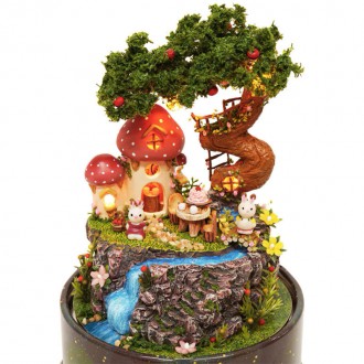 Сборка конструктора Fairy Garden — творческое времяпровождение для детей и взрос. . фото 3