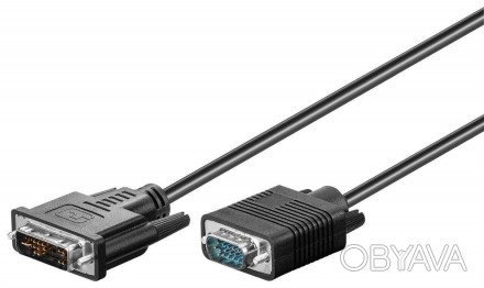 Аналоговий відеоадаптер DVI-I(12+5) RoHS
Виріб розроблено для німецького ринку т. . фото 1