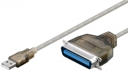 Кабель принтера-адаптер Goobay USB2.0 A-LPT C36 M/M 1.5m Bidirectional (EPP+ECP). Київ. фото 1 Кабель принтера-адаптер Goobay USB2.0 A-LPT C36 M/M 1.5m Bidirectional (EPP+ECP). Київ. фото 1